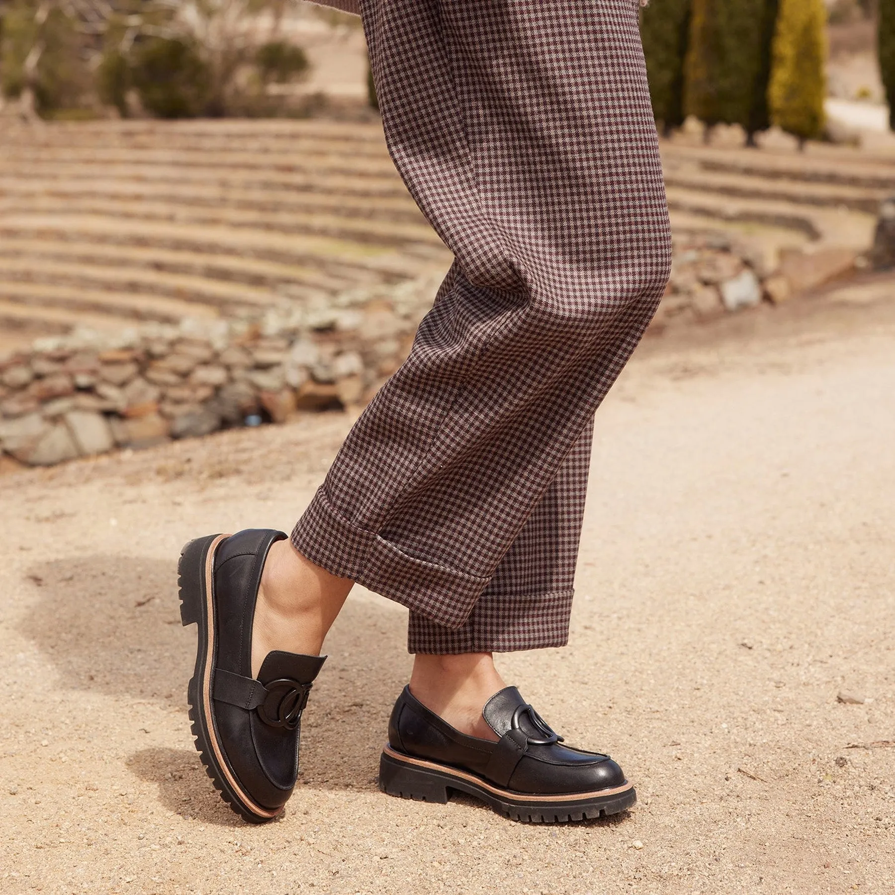 ABRA LEATHER LOAFERS