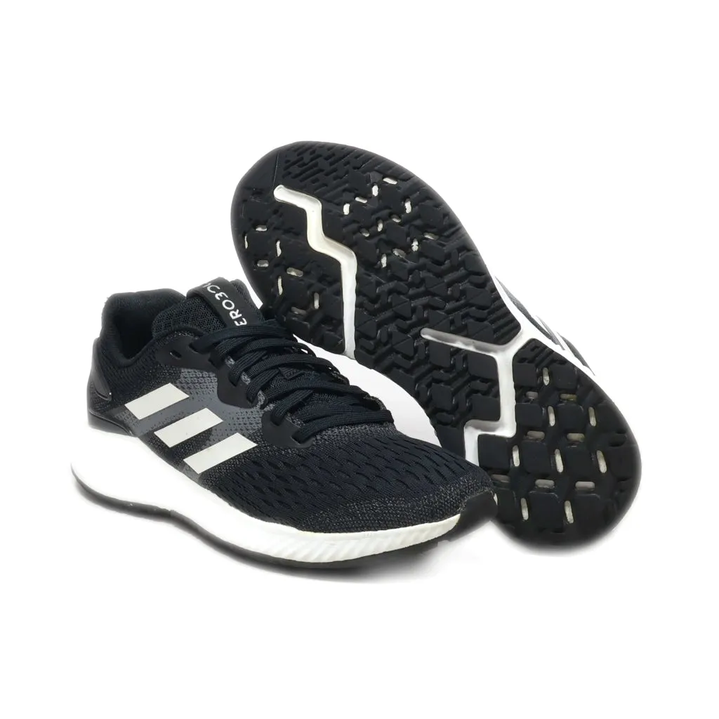 Adidas Aerobounce Sport Shoes Leather Black Colour For Women