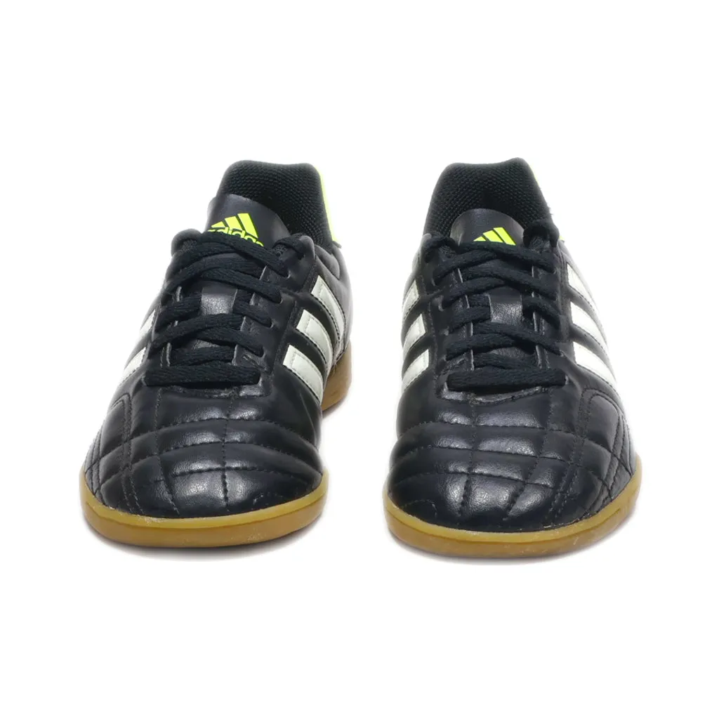 Adidas Indoor Football Trainers Shoes Sport Shoes Leather Black Colour For Kids