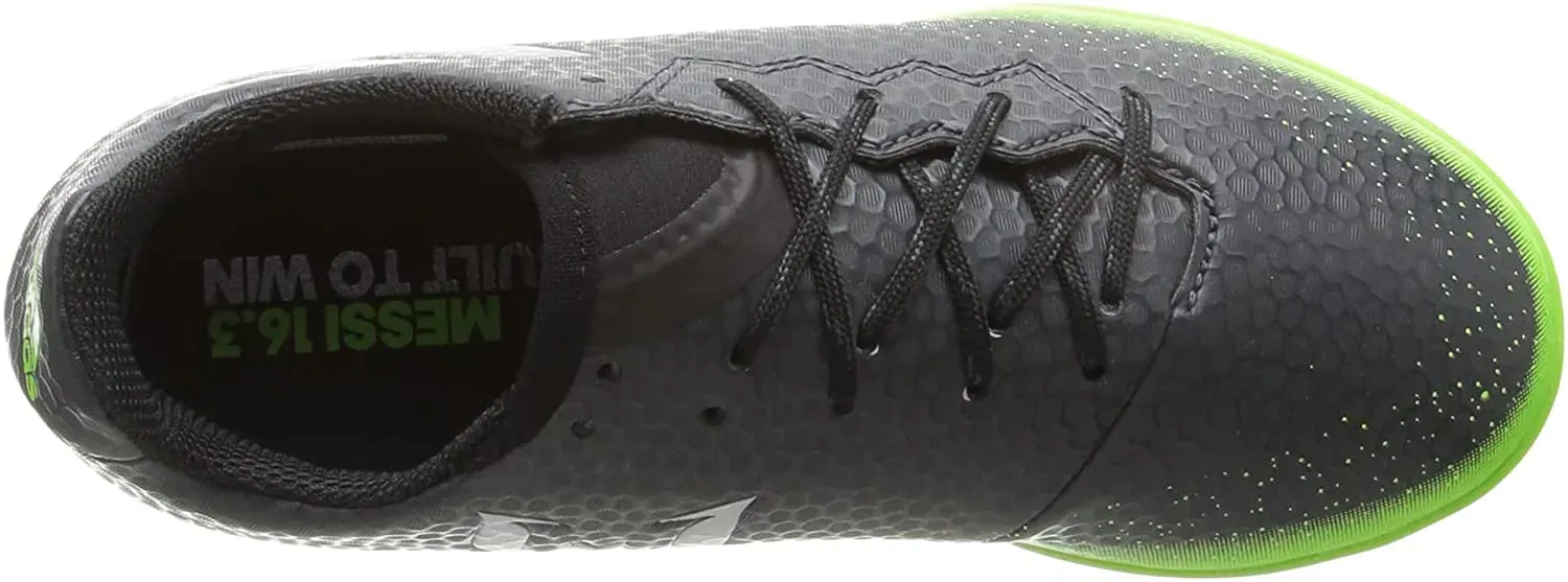 Adidas JR Messi 16.3 IN Dark Grey-Neon Green