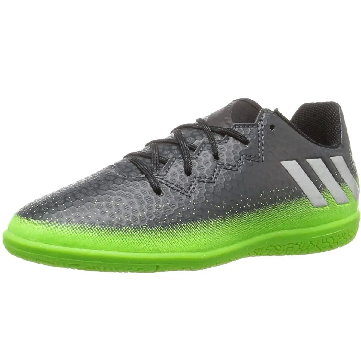 Adidas JR Messi 16.3 IN Dark Grey-Neon Green