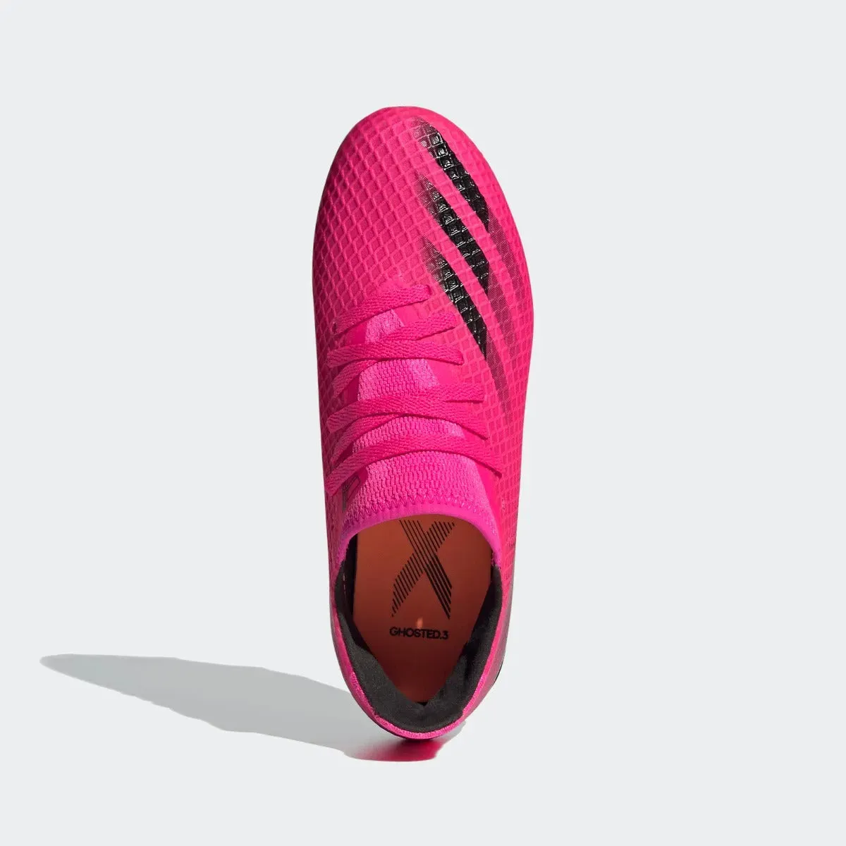 Adidas JR X ghosted .3 FG - Pink-Black-Orange