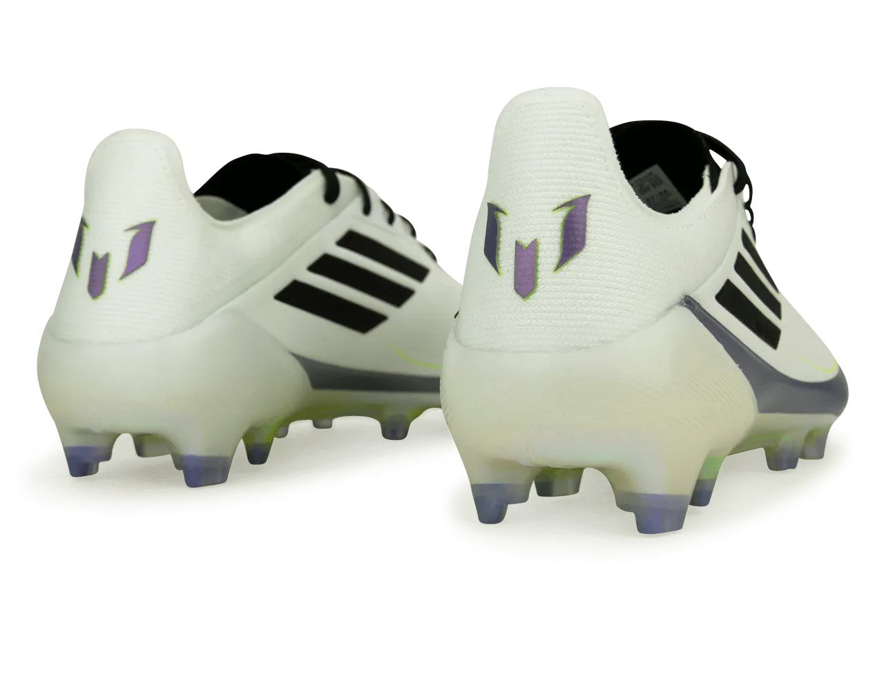 adidas Men's F50 Messi Elite FG White/Black/Purple