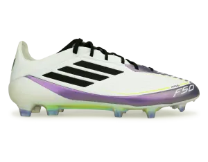 adidas Men's F50 Messi Elite FG White/Black/Purple