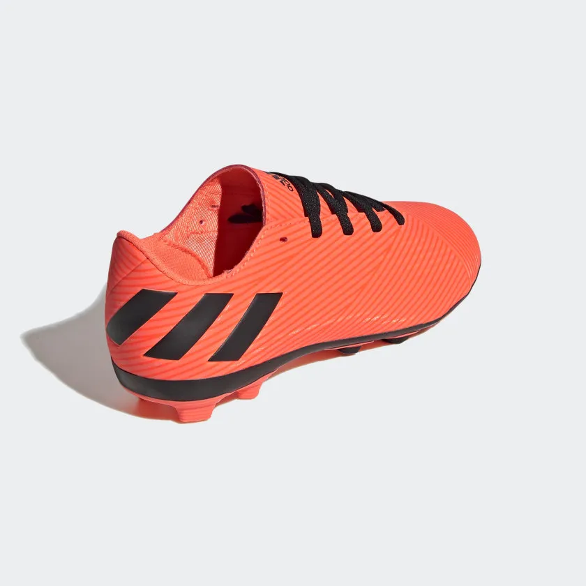 adidas NEMEZIZ 19.4 Flexible Ground Soccer Cleats | Signal Coral | Kid's Unisex