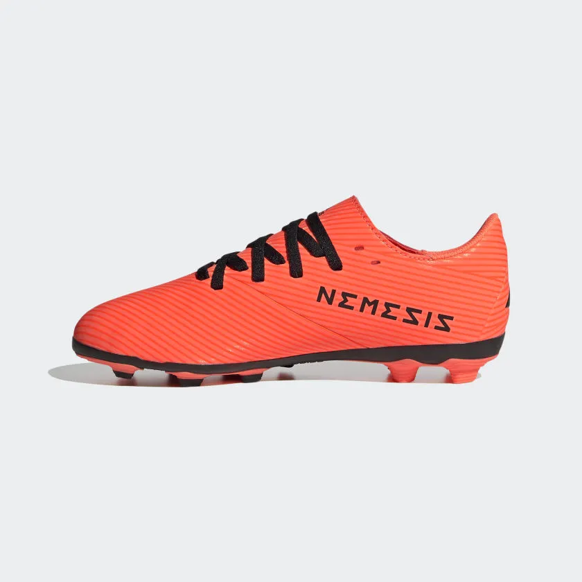 adidas NEMEZIZ 19.4 Flexible Ground Soccer Cleats | Signal Coral | Kid's Unisex