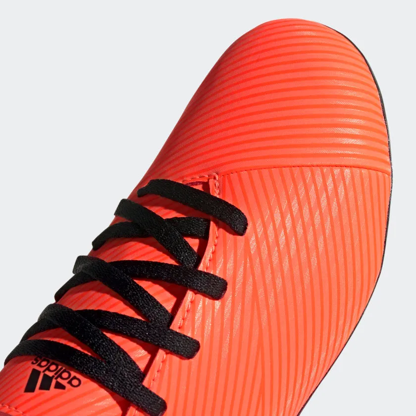 adidas NEMEZIZ 19.4 Flexible Ground Soccer Cleats | Signal Coral | Kid's Unisex