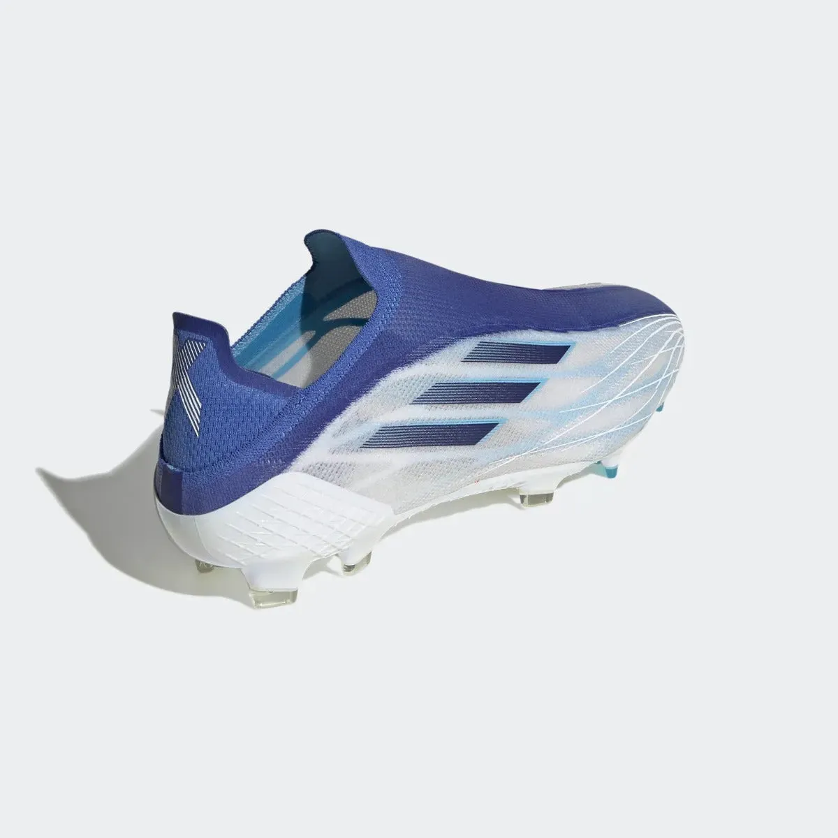 adidas X Speedflow   FG - White-Blue