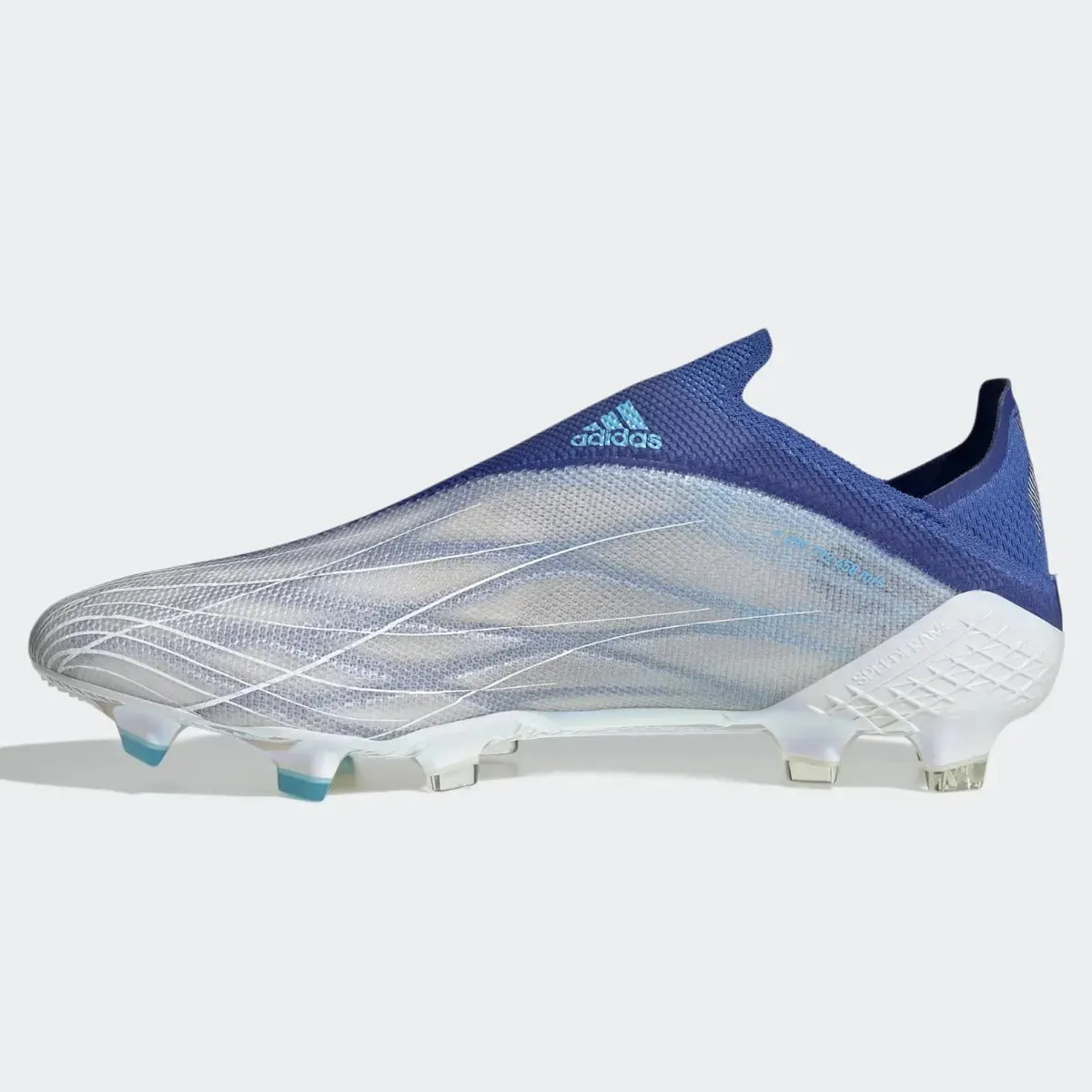 adidas X Speedflow   FG - White-Blue