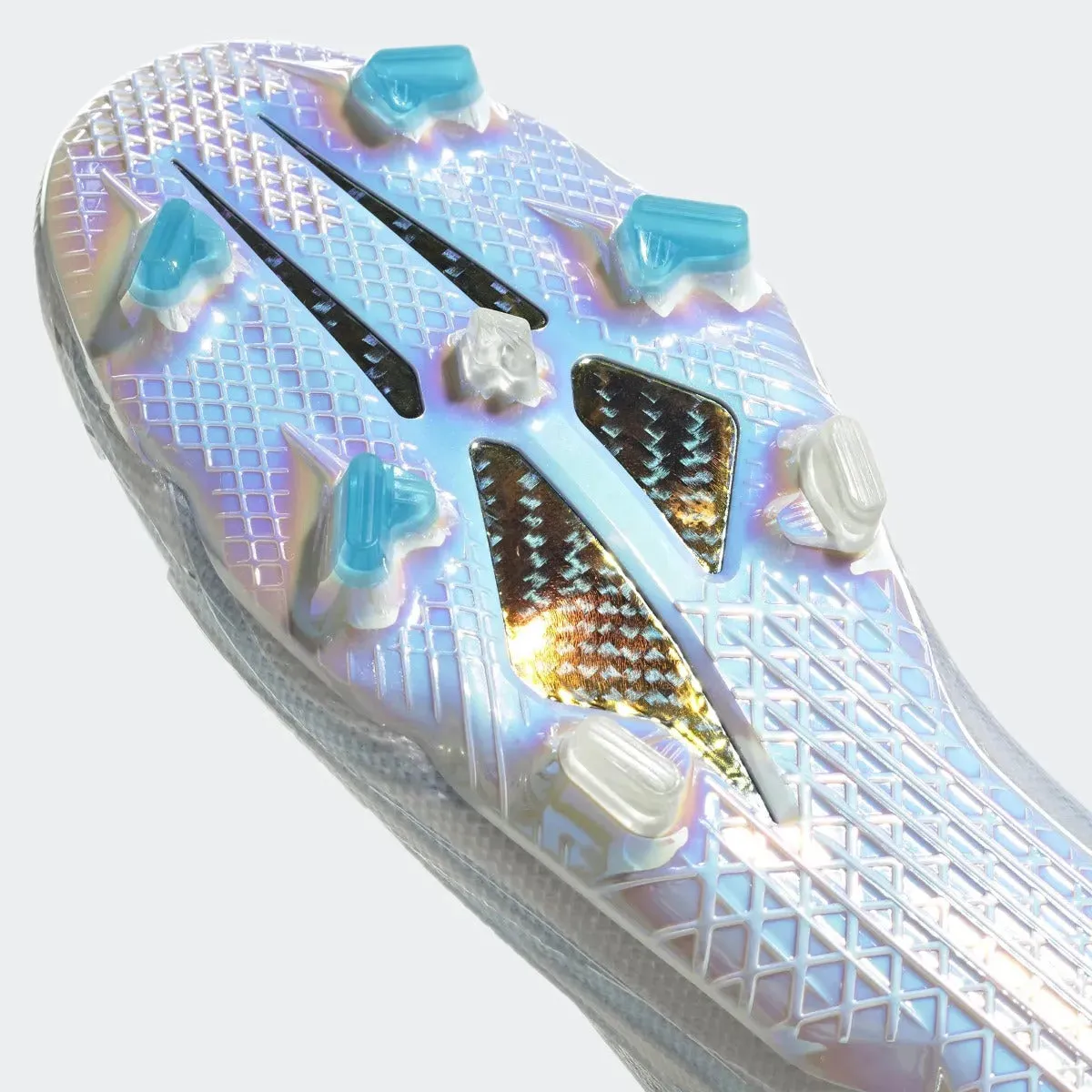 adidas X Speedflow   FG - White-Blue