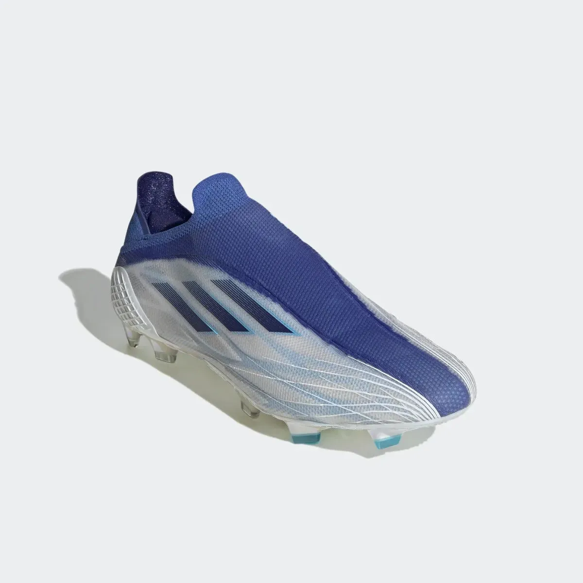 adidas X Speedflow   FG - White-Blue
