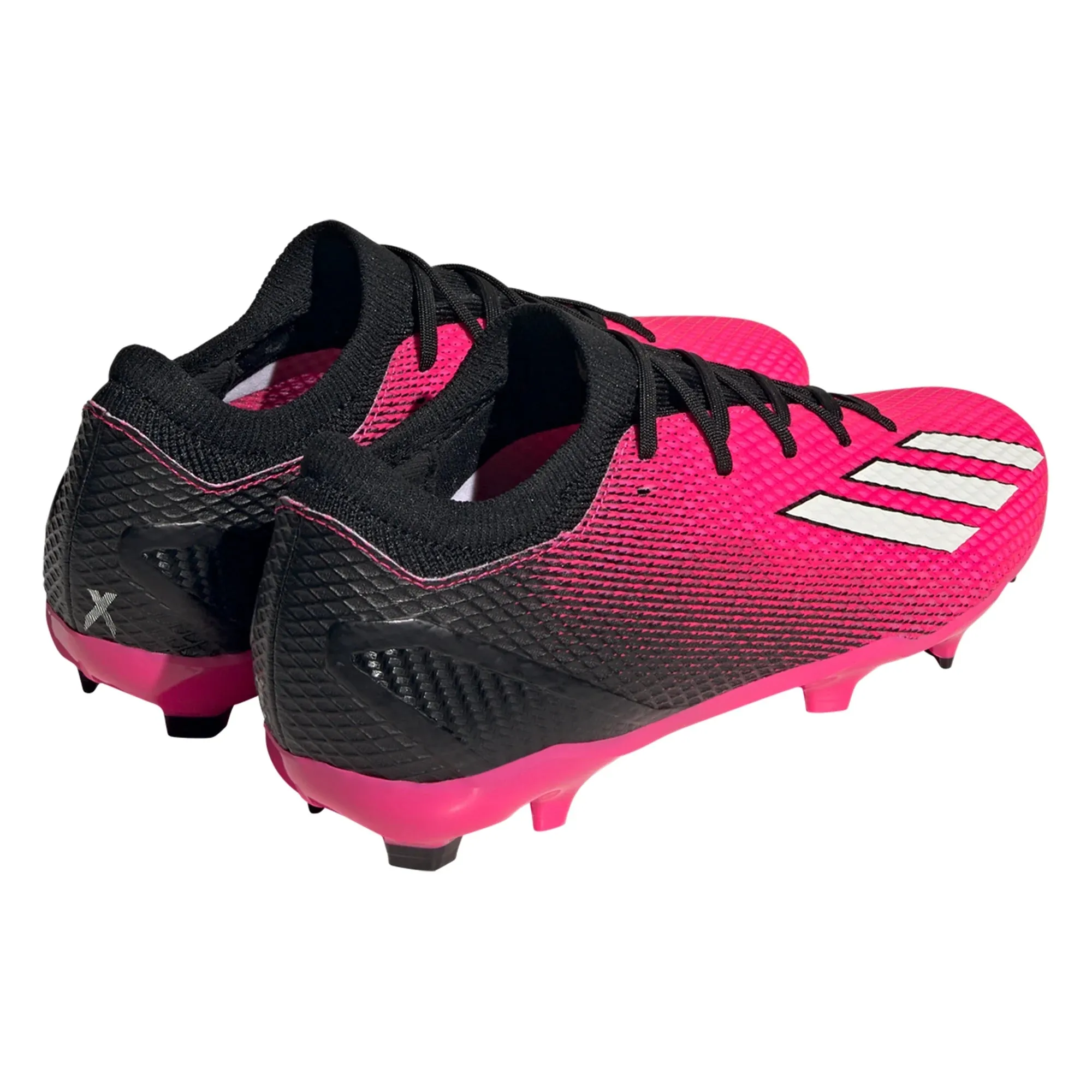 adidas X Speedportal.3 FG Firm Ground Soccer Cleats - Pink/Metallic/Black