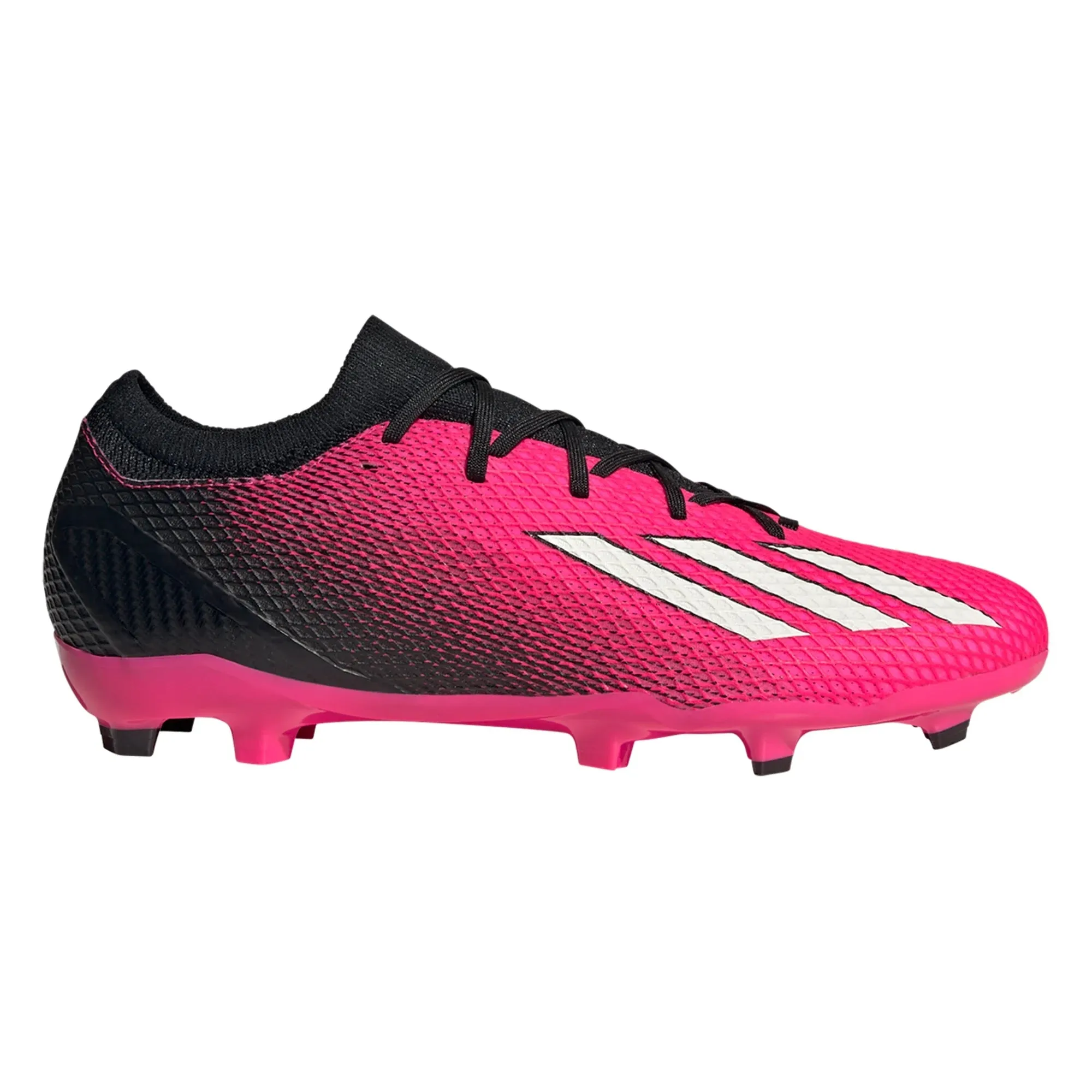 adidas X Speedportal.3 FG Firm Ground Soccer Cleats - Pink/Metallic/Black