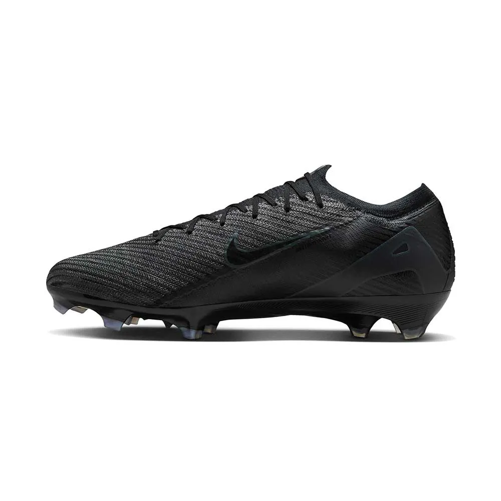 All Gender Mercurial Vapor 16 Elite FG Low-Top Soccer Cleats - Black/Black-Deep Jungle - Regular (D)