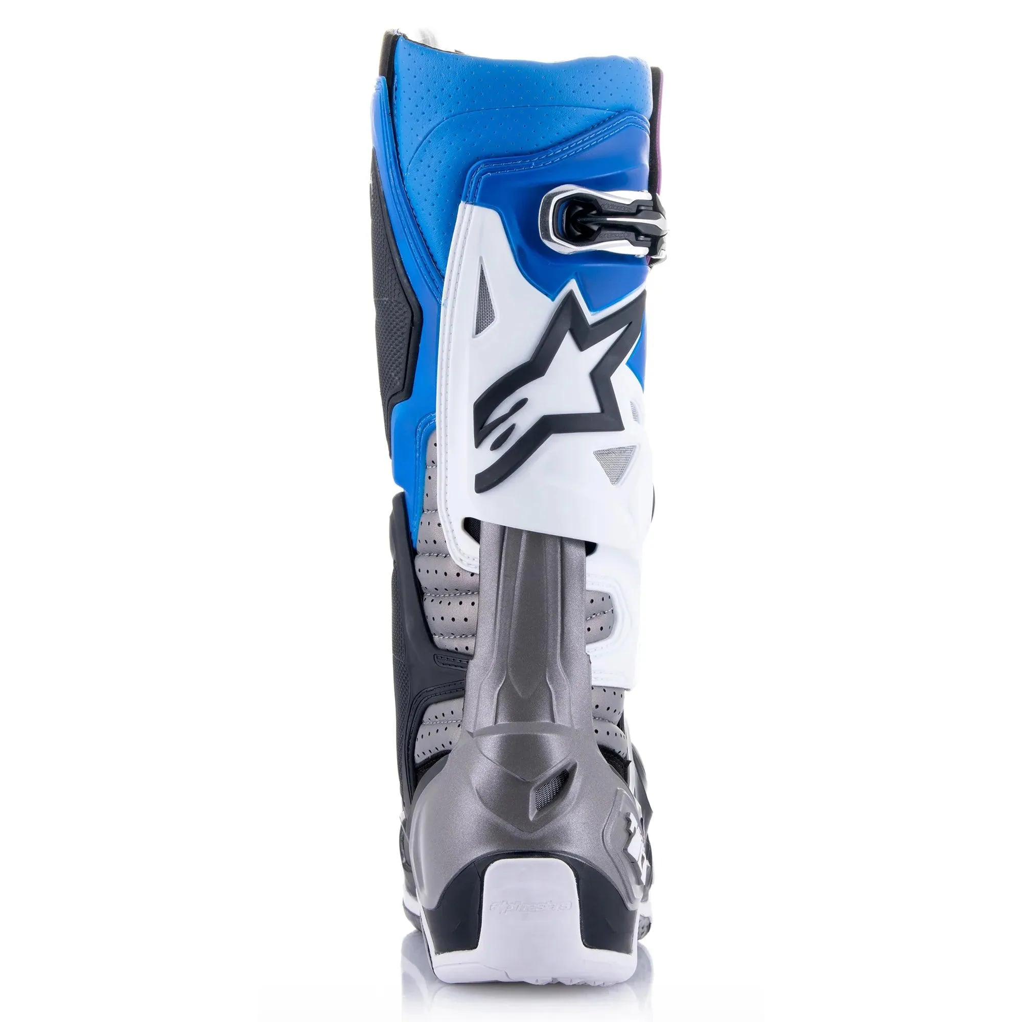 Alpinestars Tech 10 Supervented Boots - Black/Enamel Purple/White