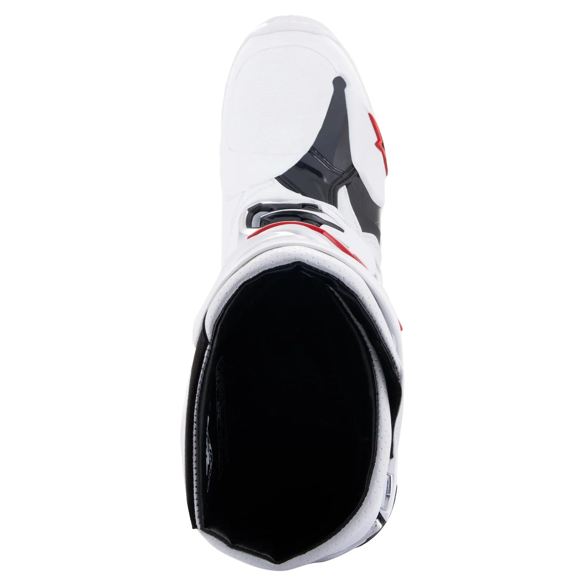 Alpinestars Tech 10 Supervented Boots - White/Bright Red