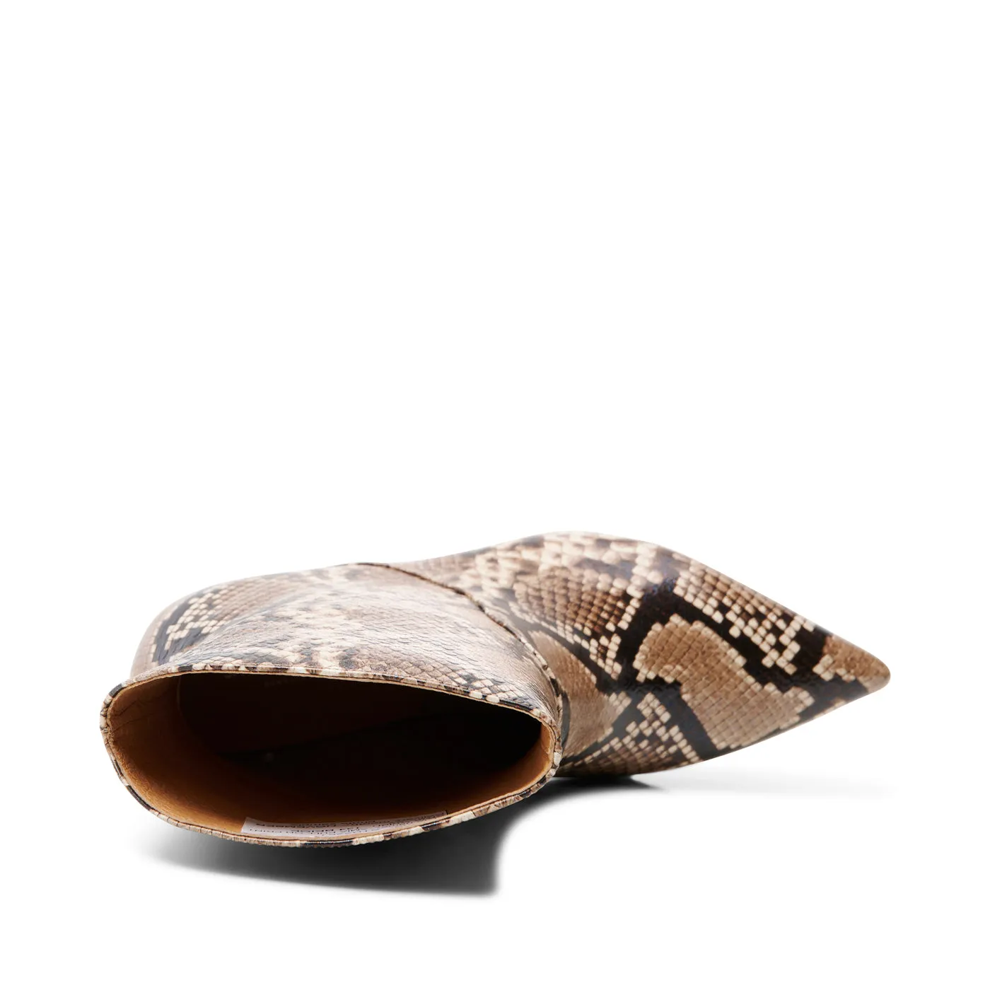 Amia støvlet læder - BEIGE