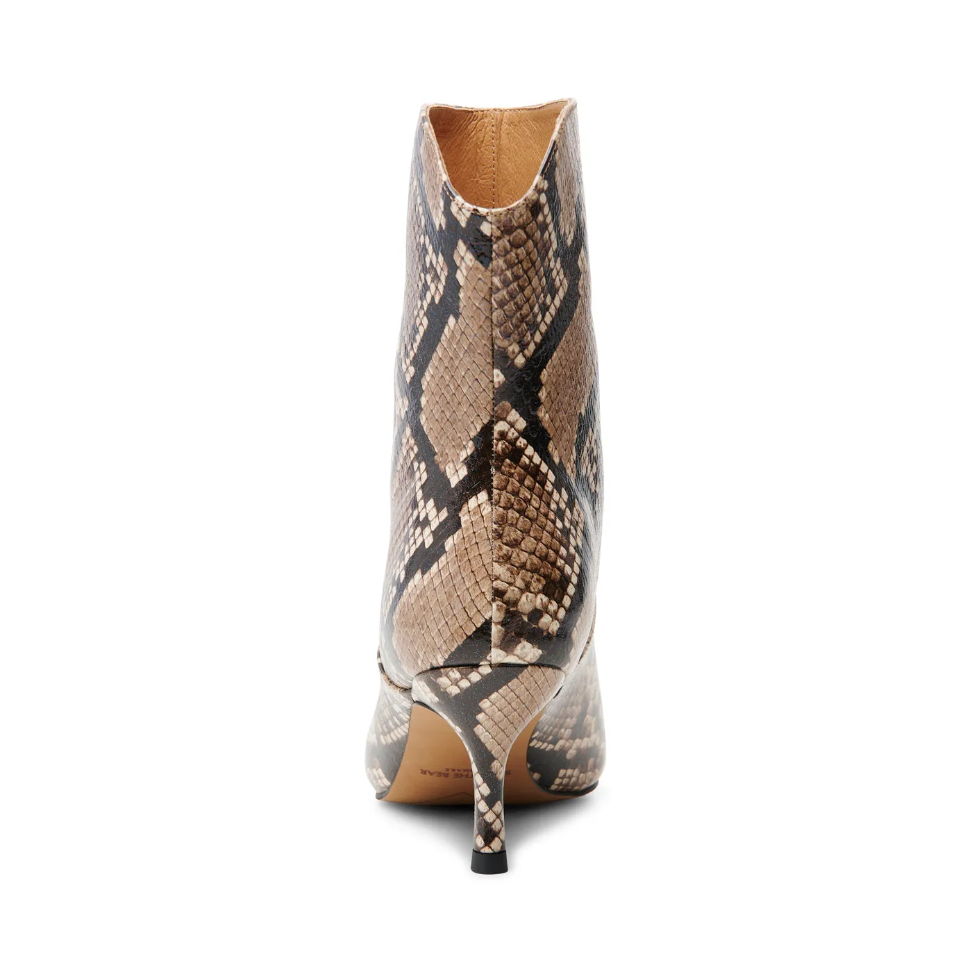 Amia støvlet læder - BEIGE