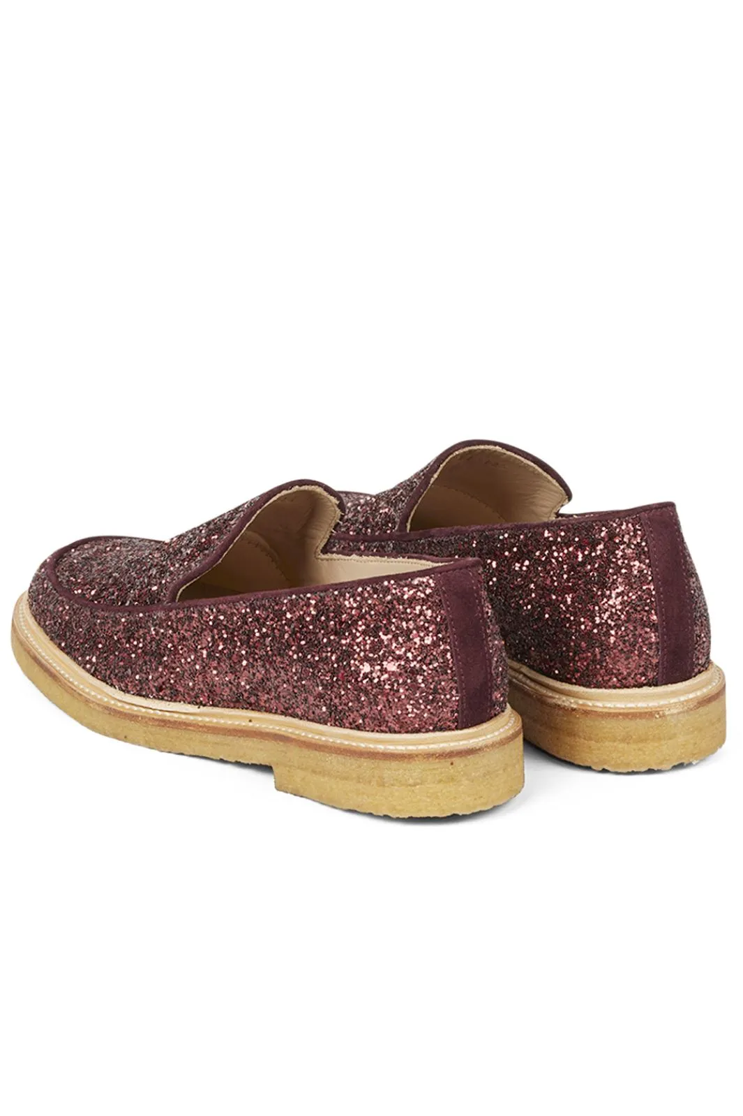 Angulus - Loafer-flat - 1710/2195 Bordeaux Glitter