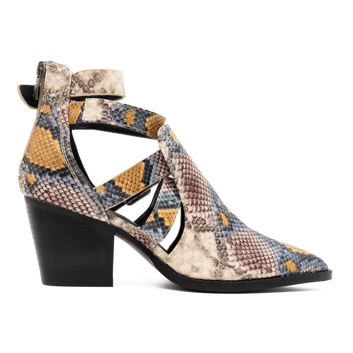 Arider Girl Western Ankle Boots Leather Multicolour Colour For Women