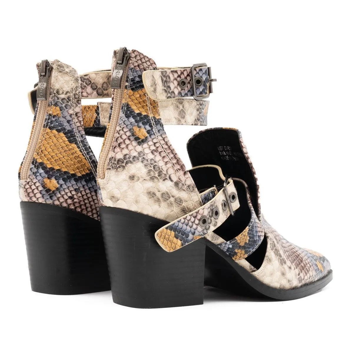 Arider Girl Western Ankle Boots Leather Multicolour Colour For Women