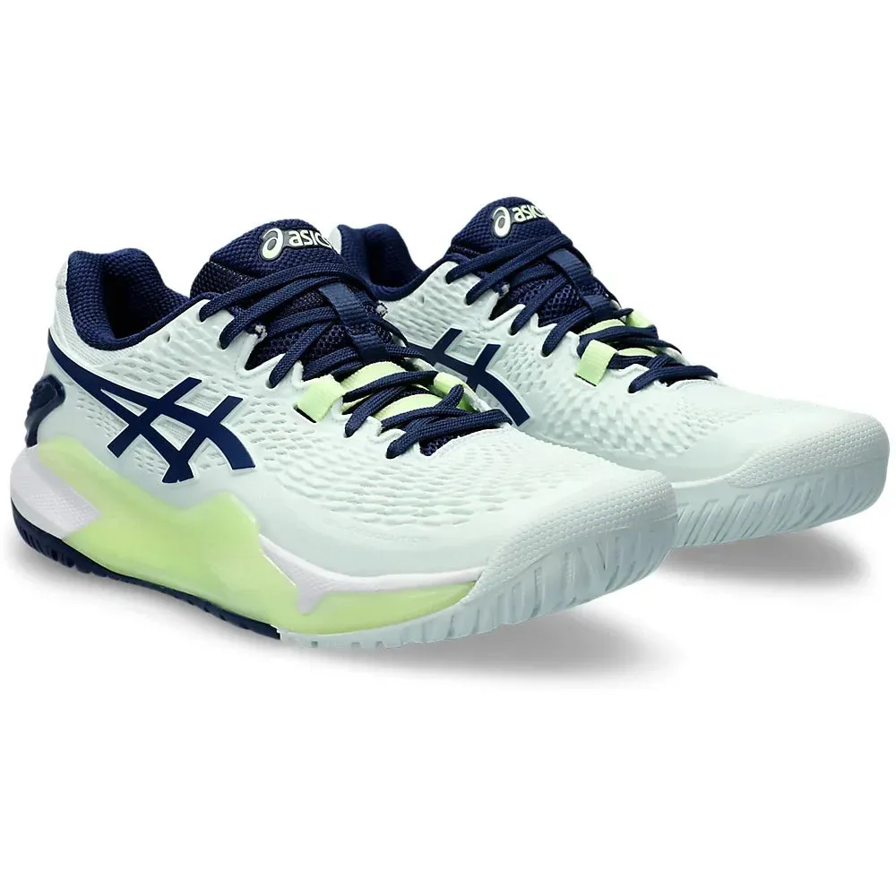 ASICS GEL-RESOLUTION 9 WOMEN'S (PALE MINT/BLUE EXPANSE)