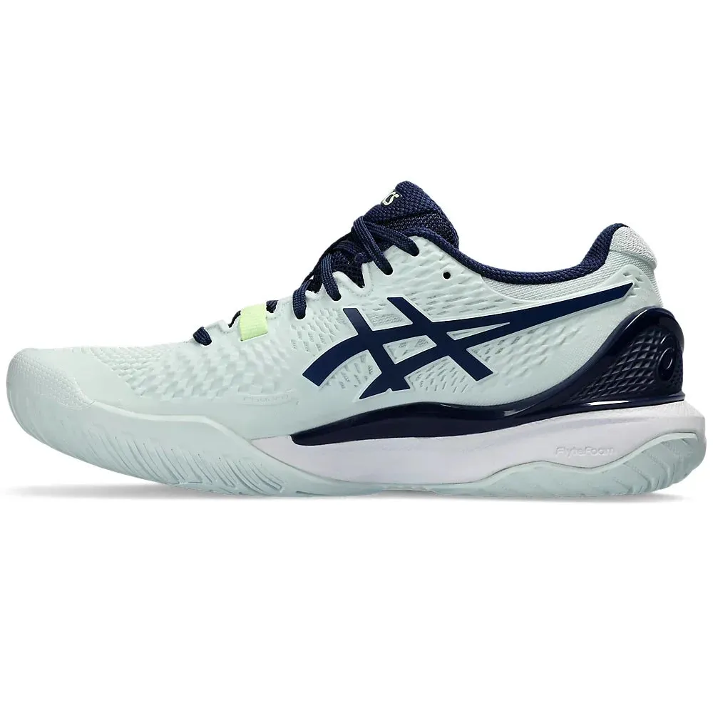 ASICS GEL-RESOLUTION 9 WOMEN'S (PALE MINT/BLUE EXPANSE)