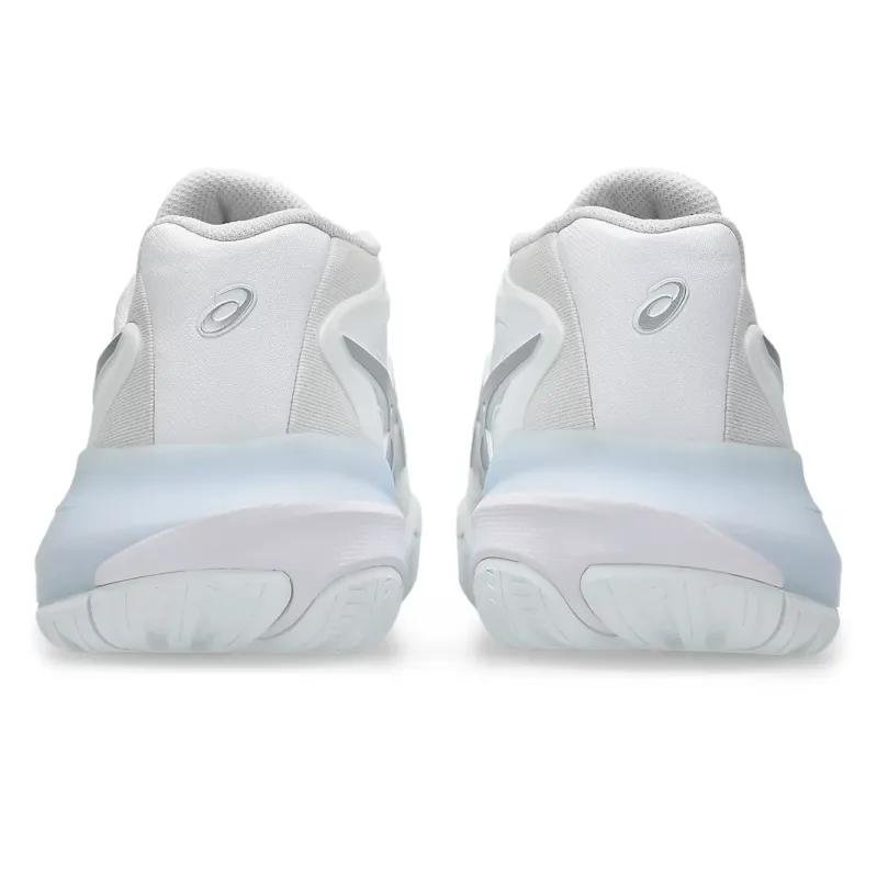Asics Gel-Resolution X White & Pure Silver Women's Tennis Shoes