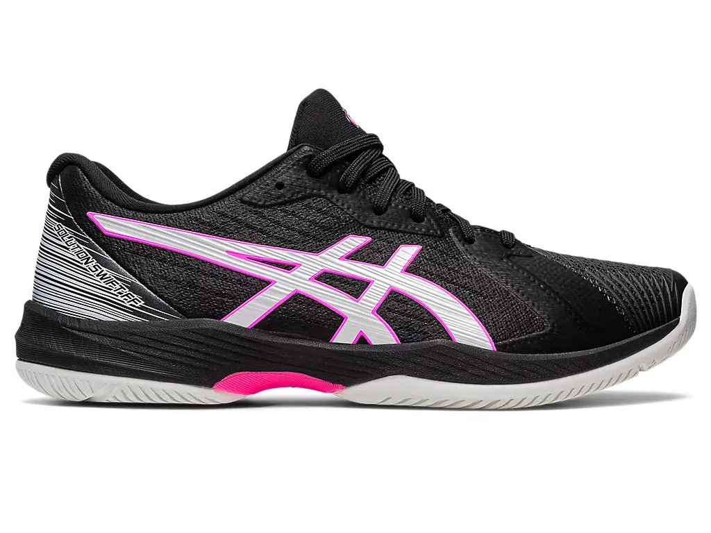 Asics Men's SOLUTION SWIFT FF Tennis Shoes in Black/Hot Pink