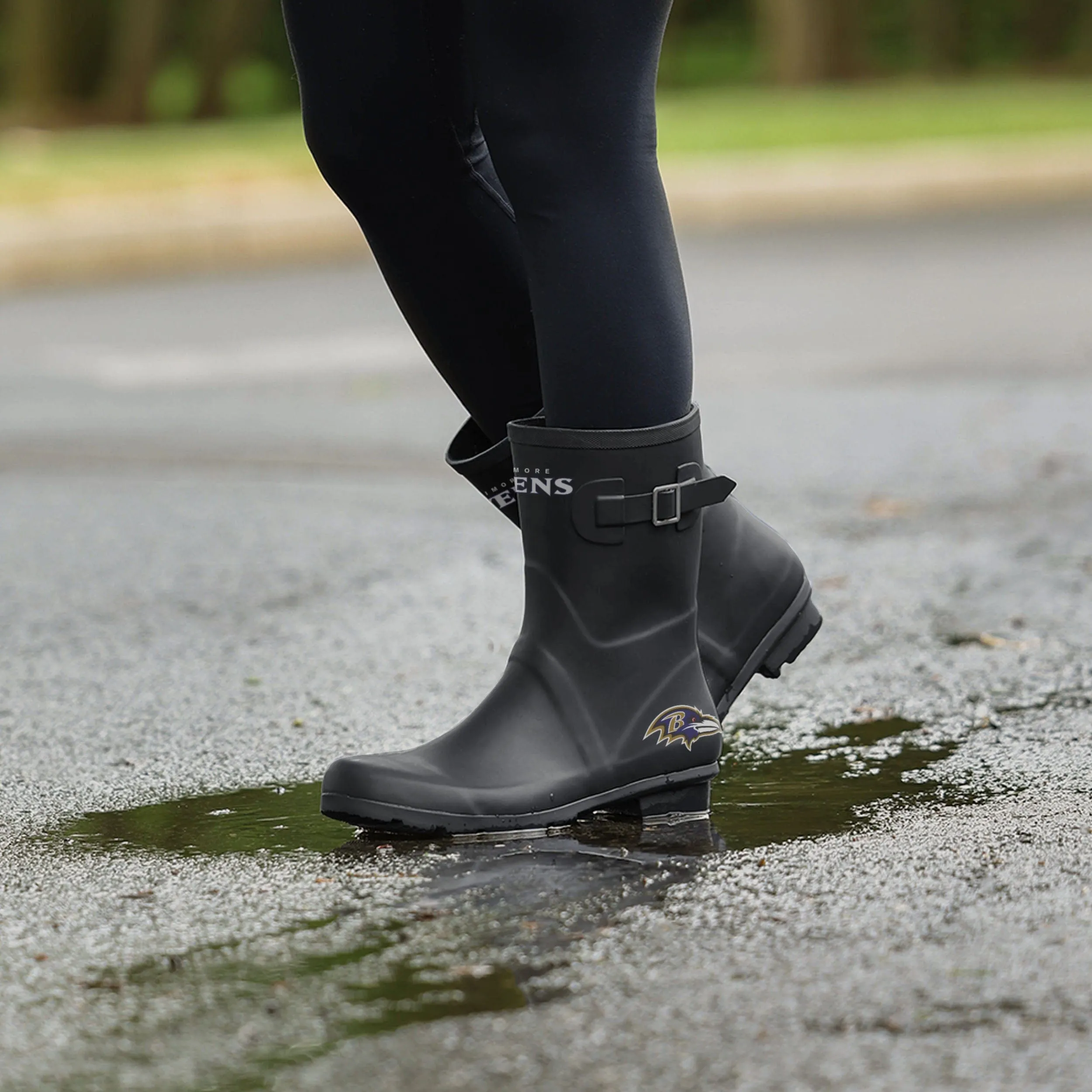 Baltimore Ravens Womens Storm Ready Rain Boot