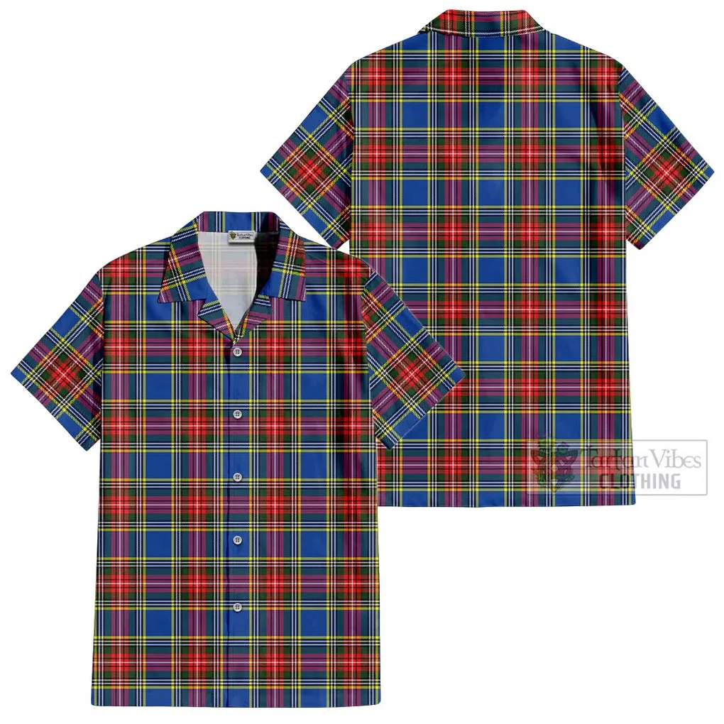 Bethune Tartan Cotton Hawaiian Shirt