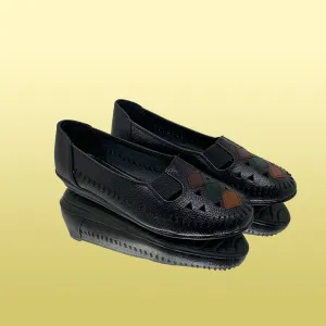 Black Dry Milled Loafers