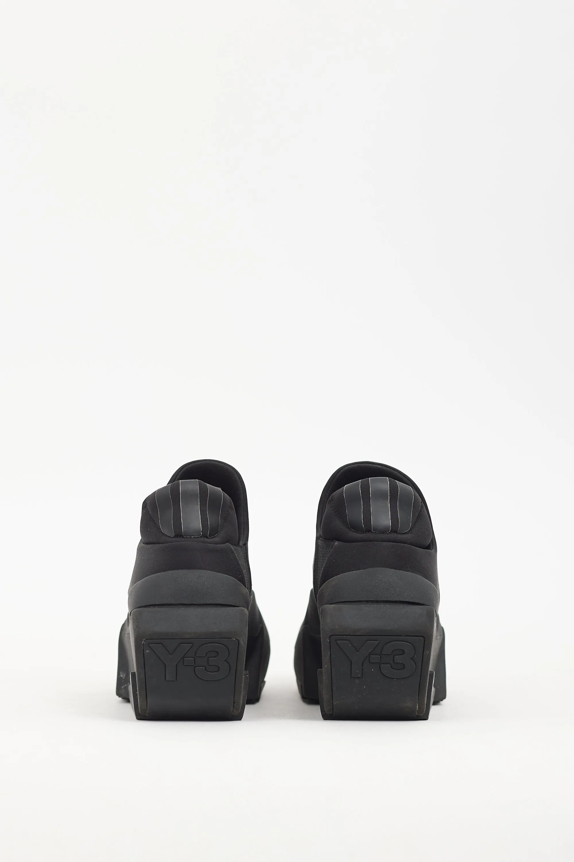 Black Neoprene Mira Sneaker