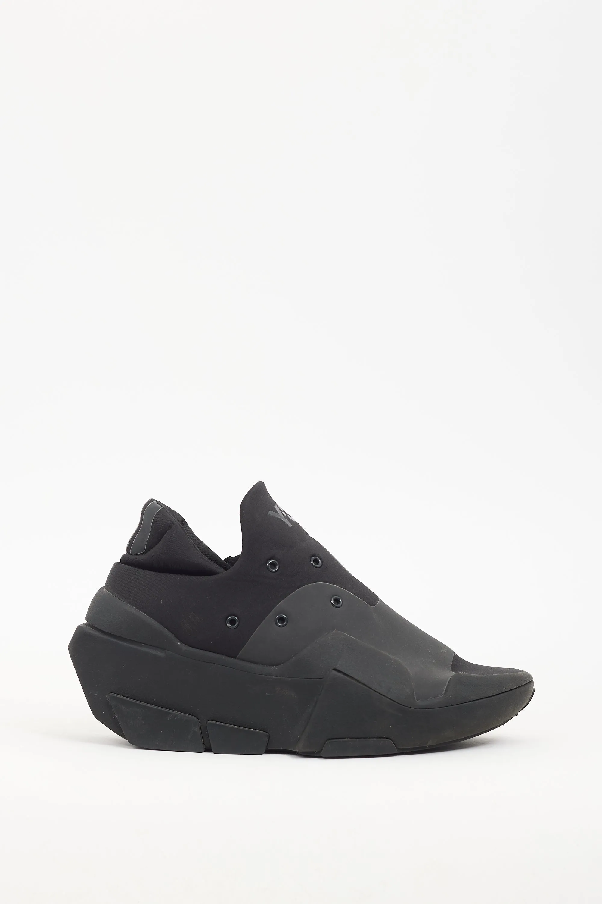 Black Neoprene Mira Sneaker