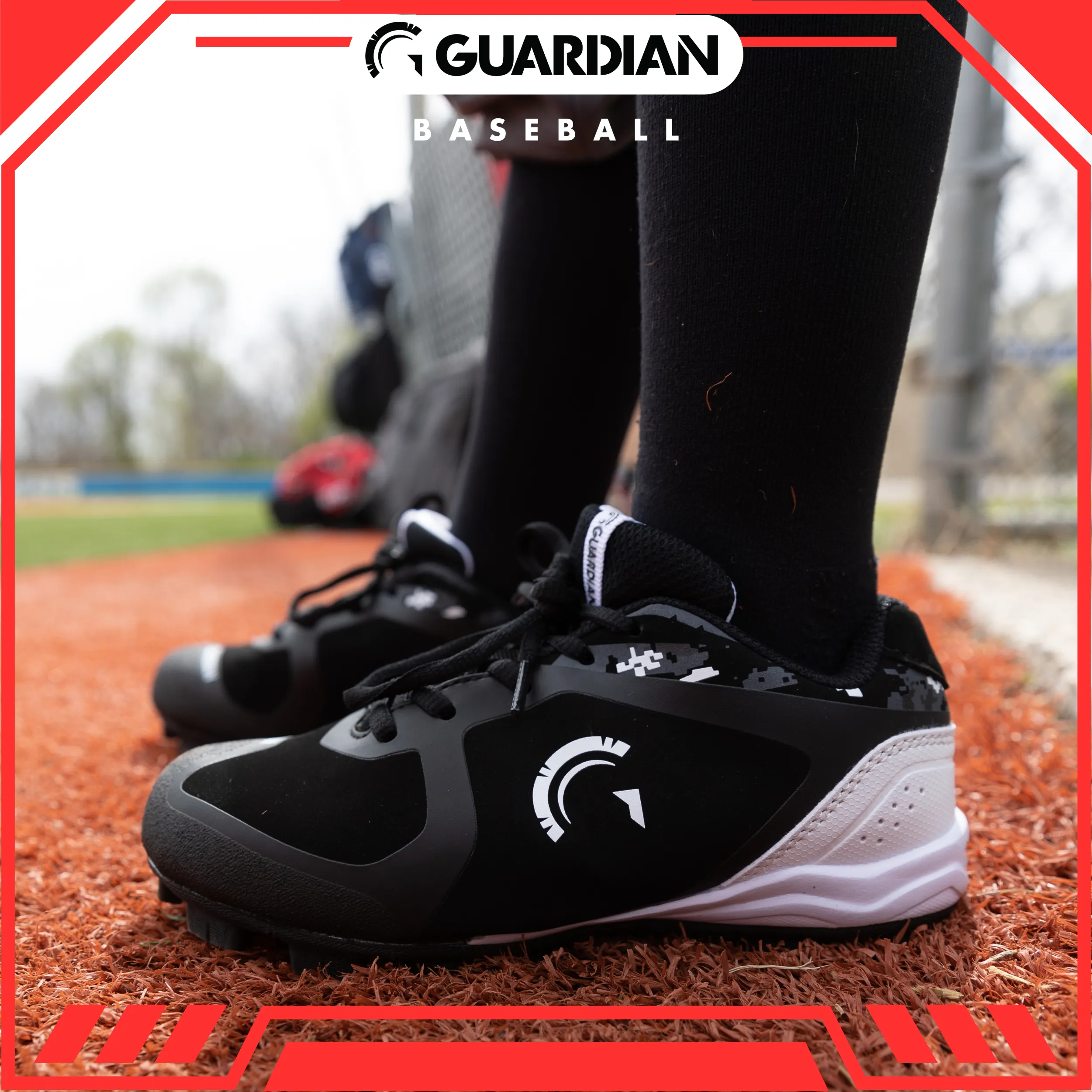 Blaze Youth Low Top Rubber Molded Baseball and Softball Cleats (Black/Tiffany Mint)