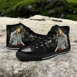 Bleach Sosuke Aizen Shoes High Top Sneakers for Kids and Adults