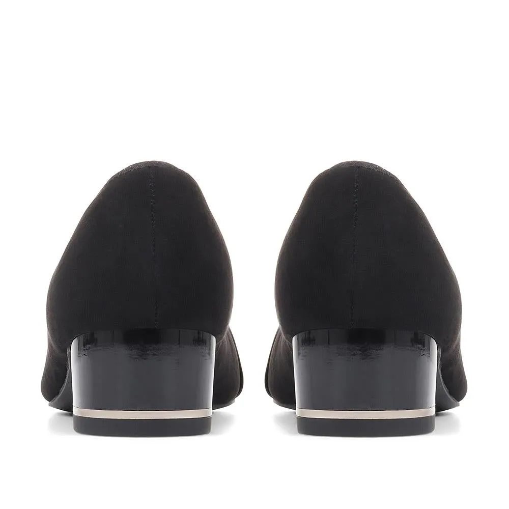 Block Heeled Court Shoes - PLAN36001 / 322 525