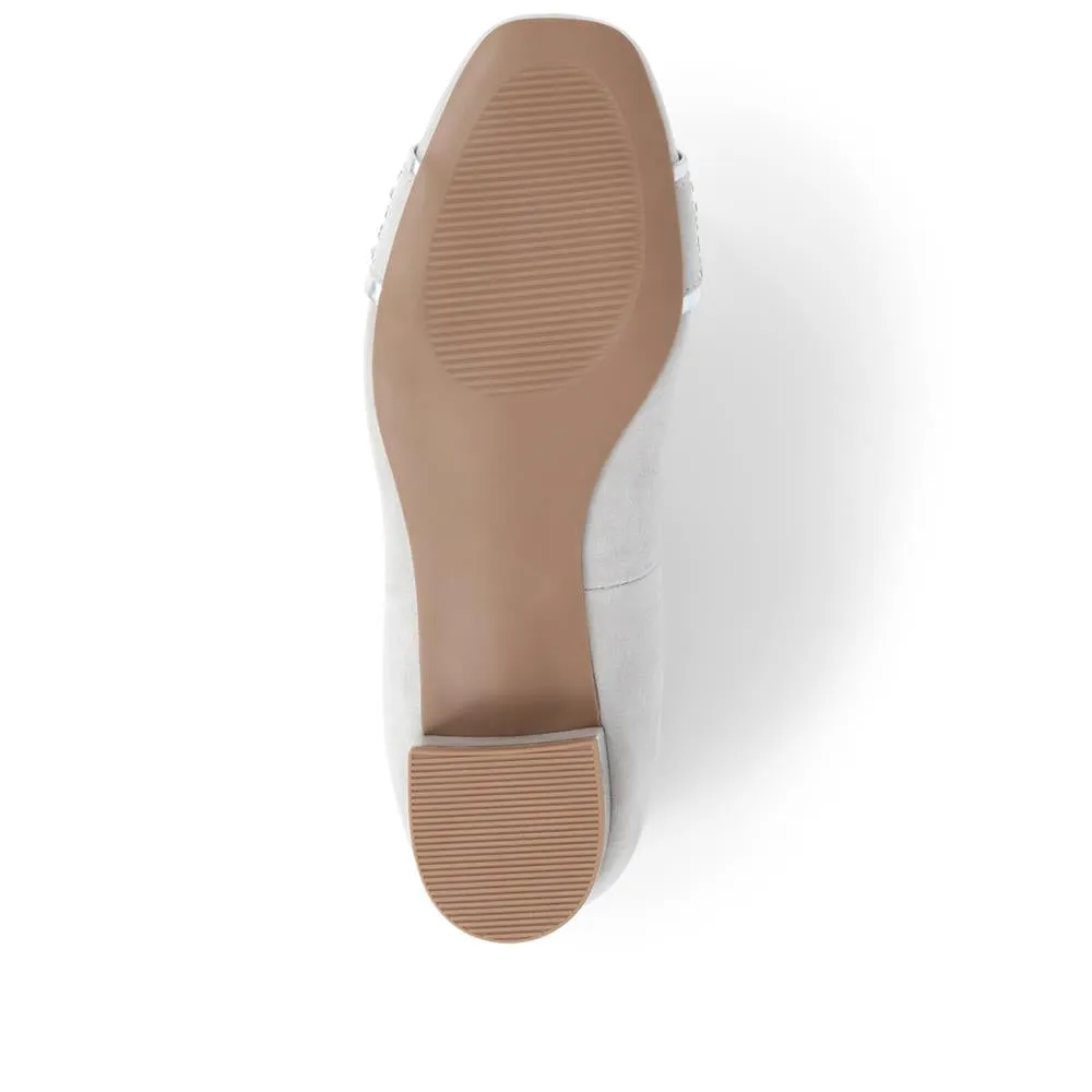 Block Heeled Court Shoes - PLAN36001 / 322 525
