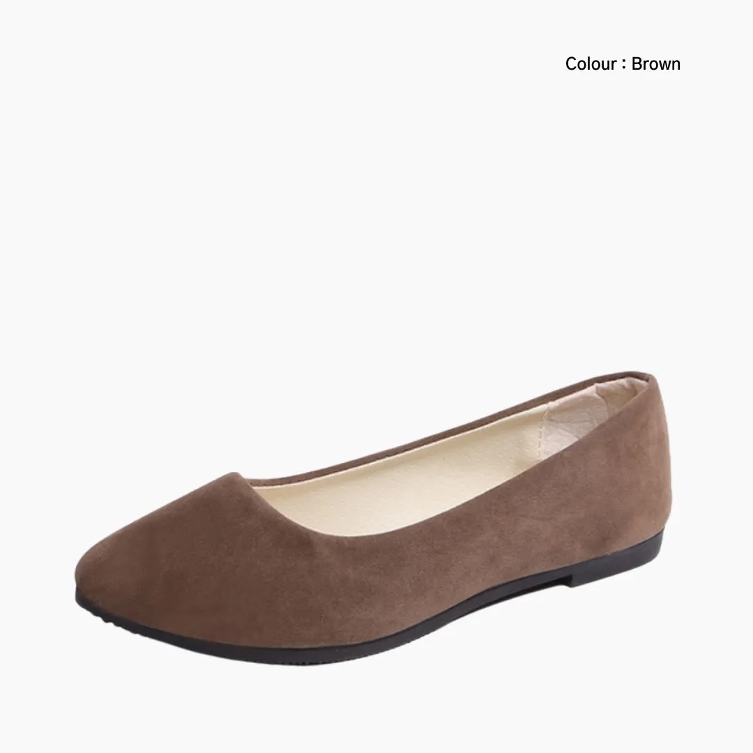 Boat Shoes, Pointed-Toe : Ballet Flats