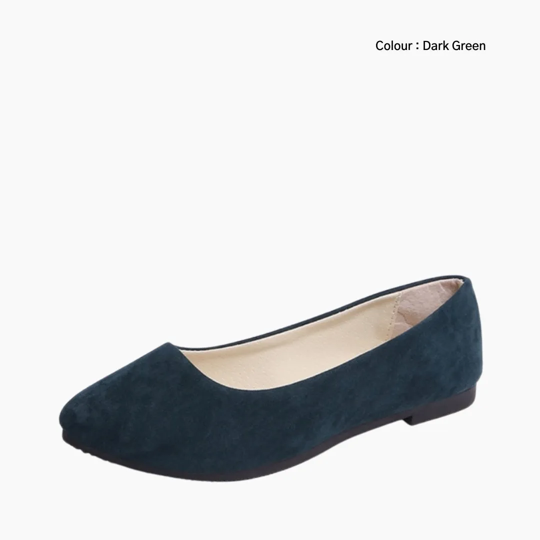 Boat Shoes, Pointed-Toe : Ballet Flats