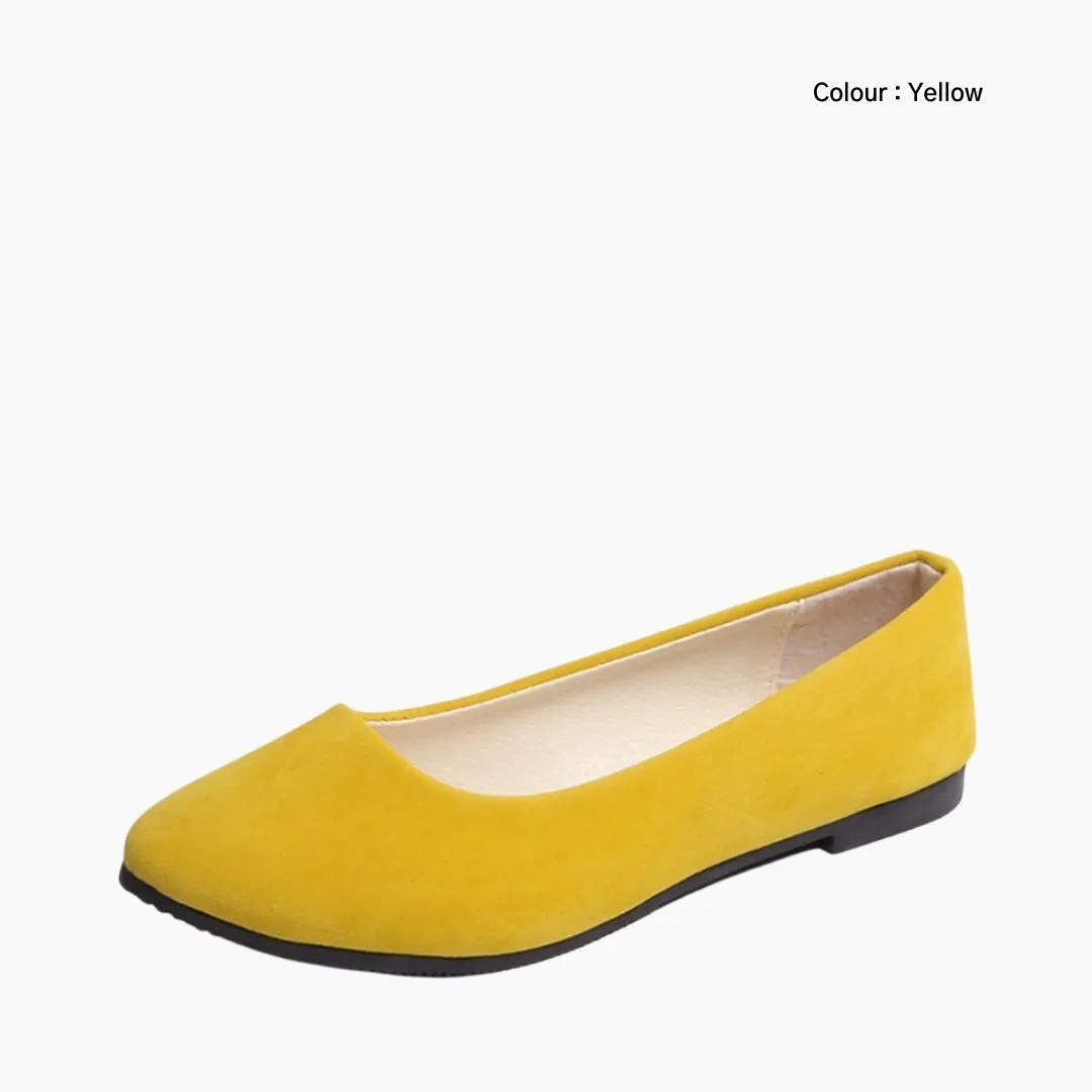 Boat Shoes, Pointed-Toe : Ballet Flats