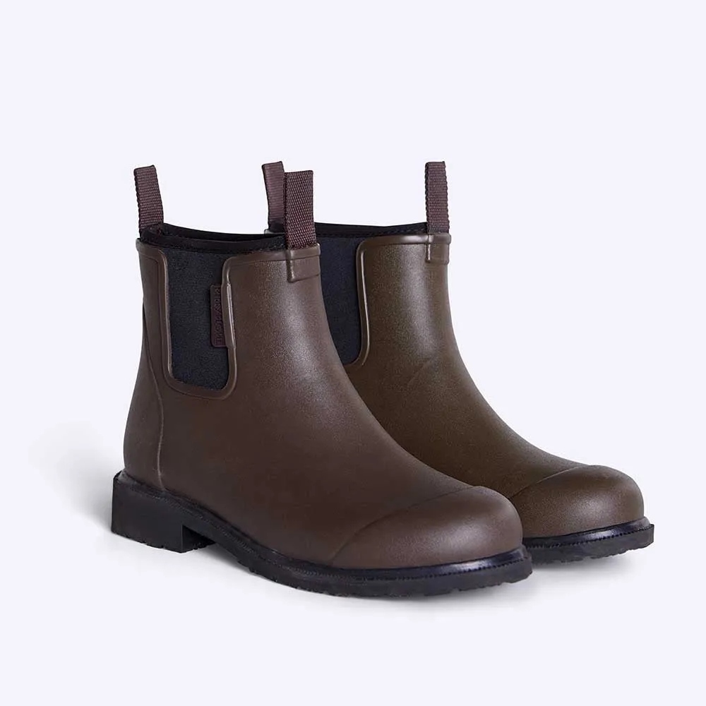 Bobbi Ankle Boot // Chocolate & Black