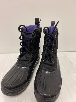 Boots Rain By Sperry In Black, Size: 7