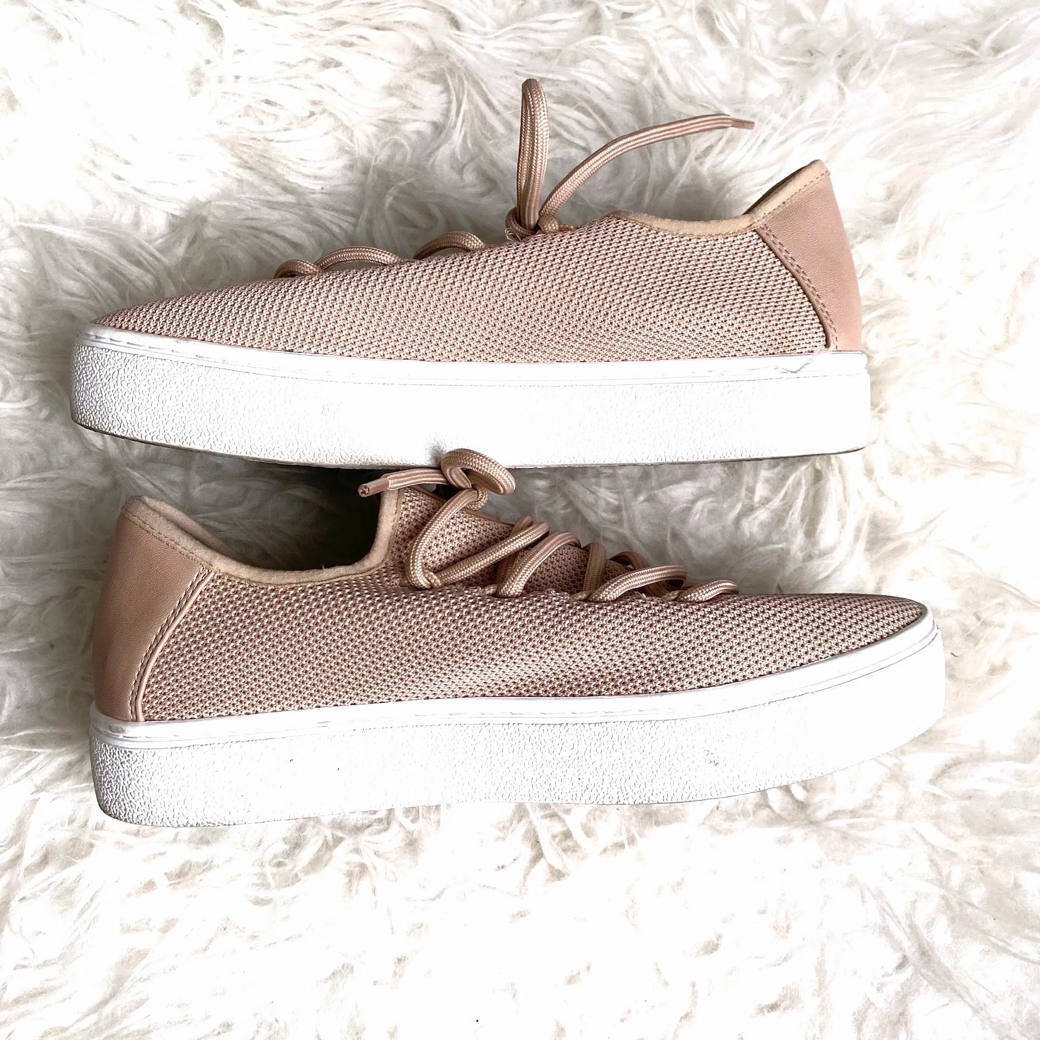 BP Tan Platform Tennis Shoes- Size 8.5 (see notes)