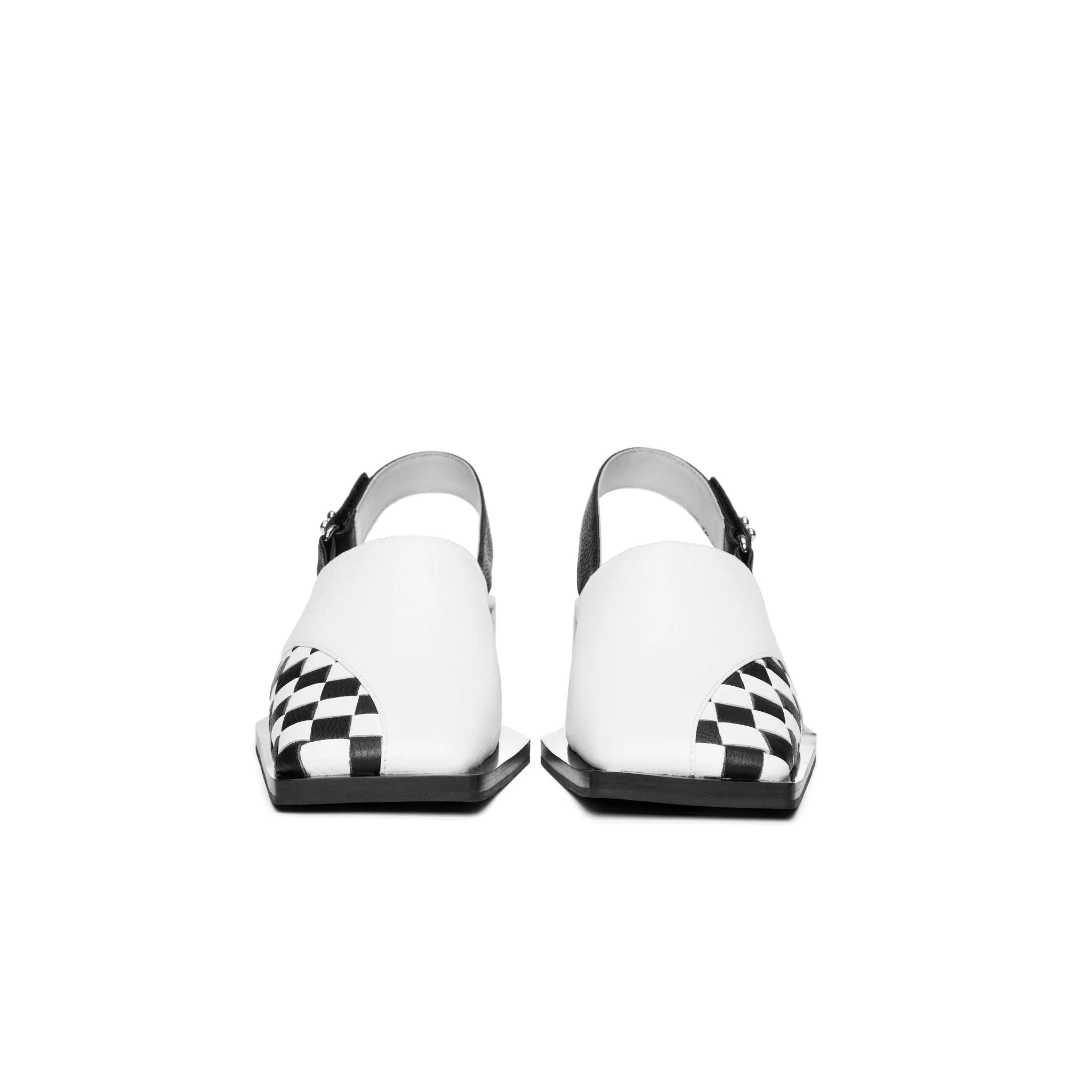 Braided Square Adjustable Sandals