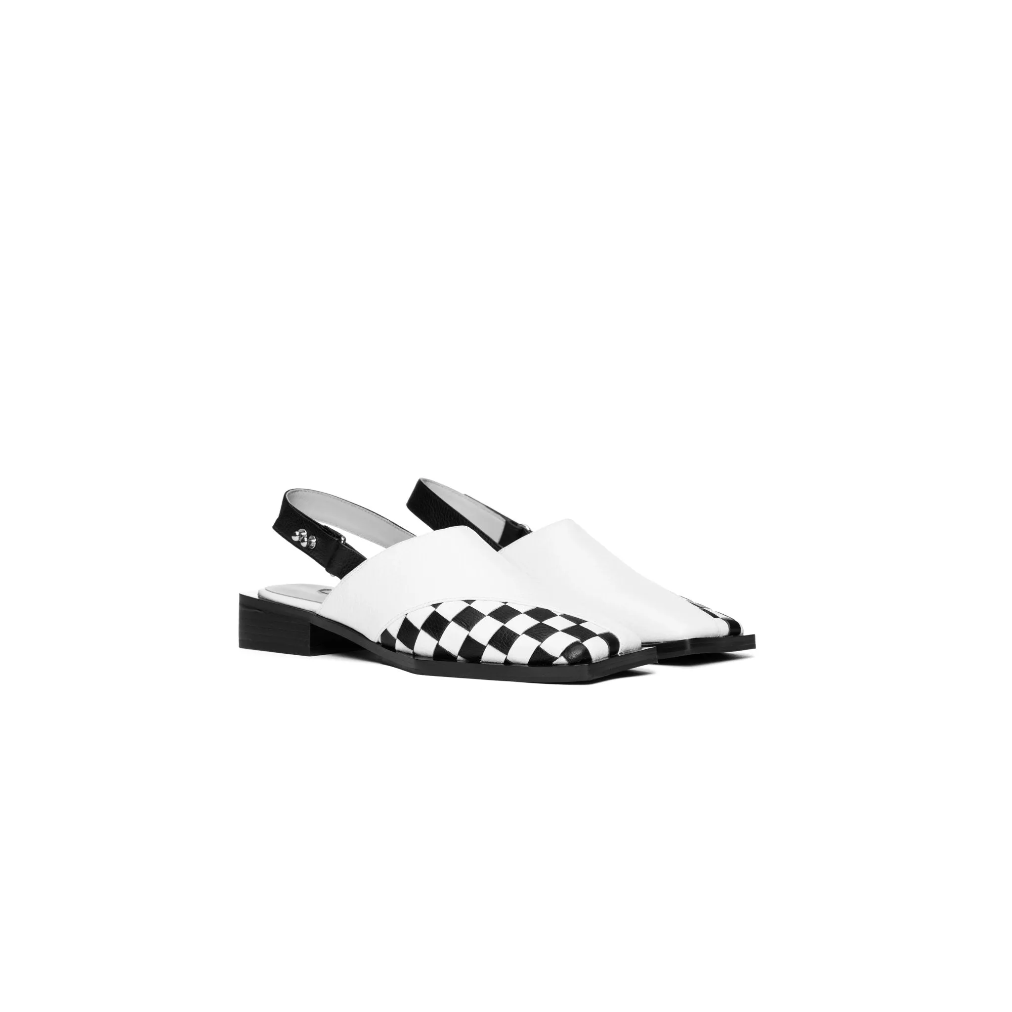 Braided Square Adjustable Sandals