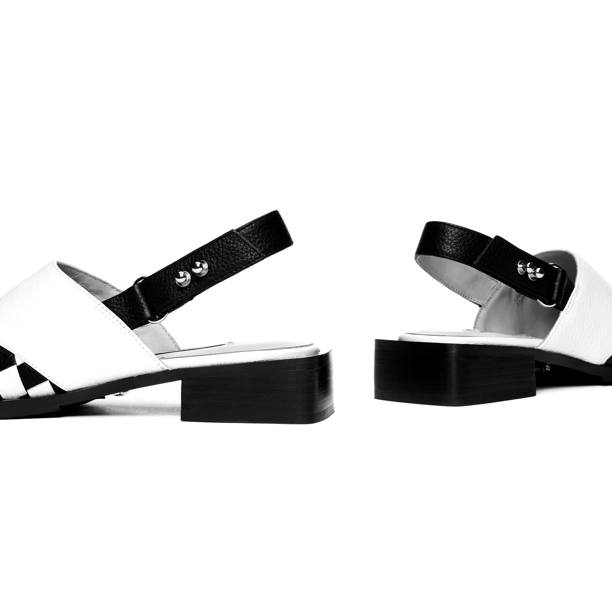 Braided Square Adjustable Sandals