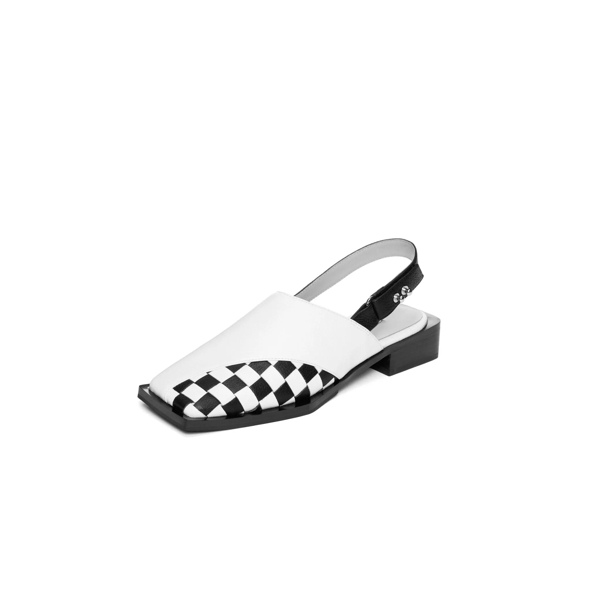 Braided Square Adjustable Sandals