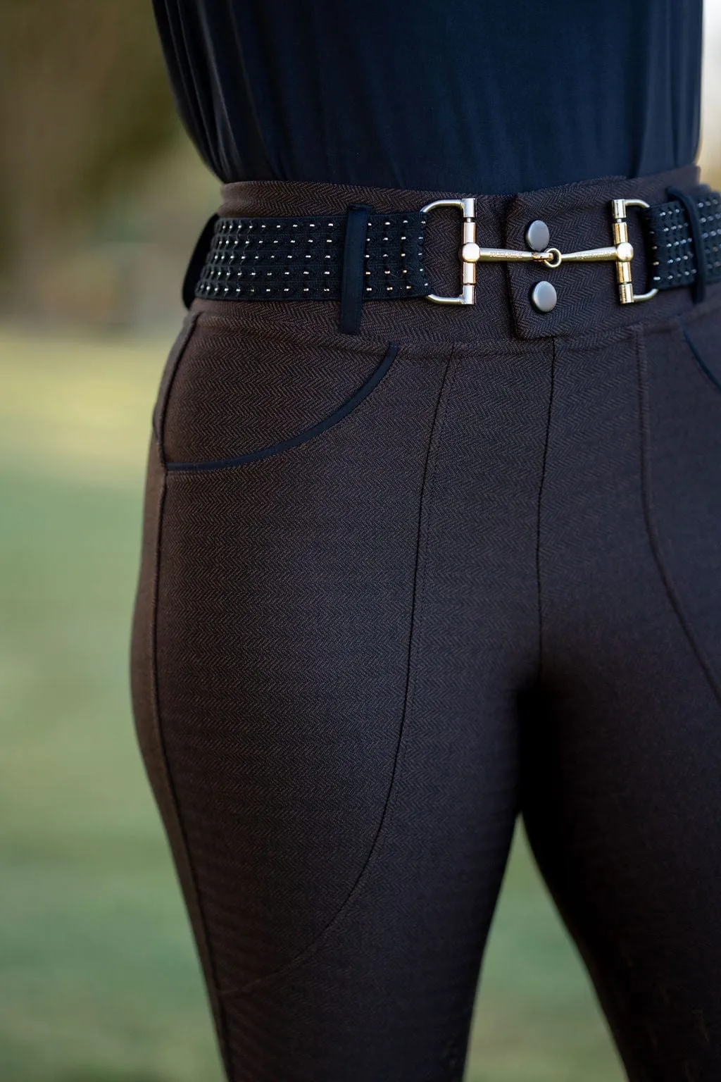 Brown Tweed Bondie Breeches | Full Seat or Knee Patch