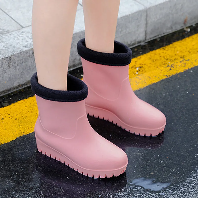 Candy Color Rain Boots